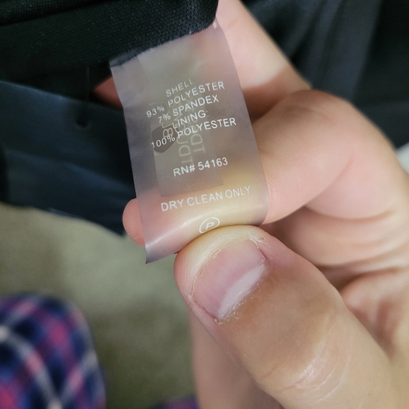 Tommy Hilfiger Black Sleeveless Dress with Black/Gold Buttons Size 10 - Picture 6 of 7